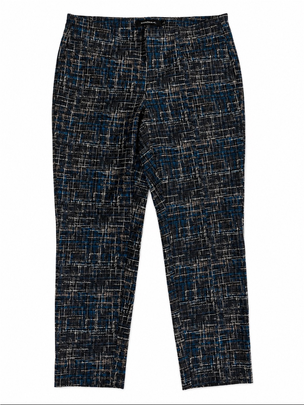 Studio by Torrid NWT Blue Black Plaid Ankle Pants Size 1 T